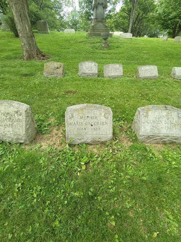 Maria Jacobsen's grave. Photo 1