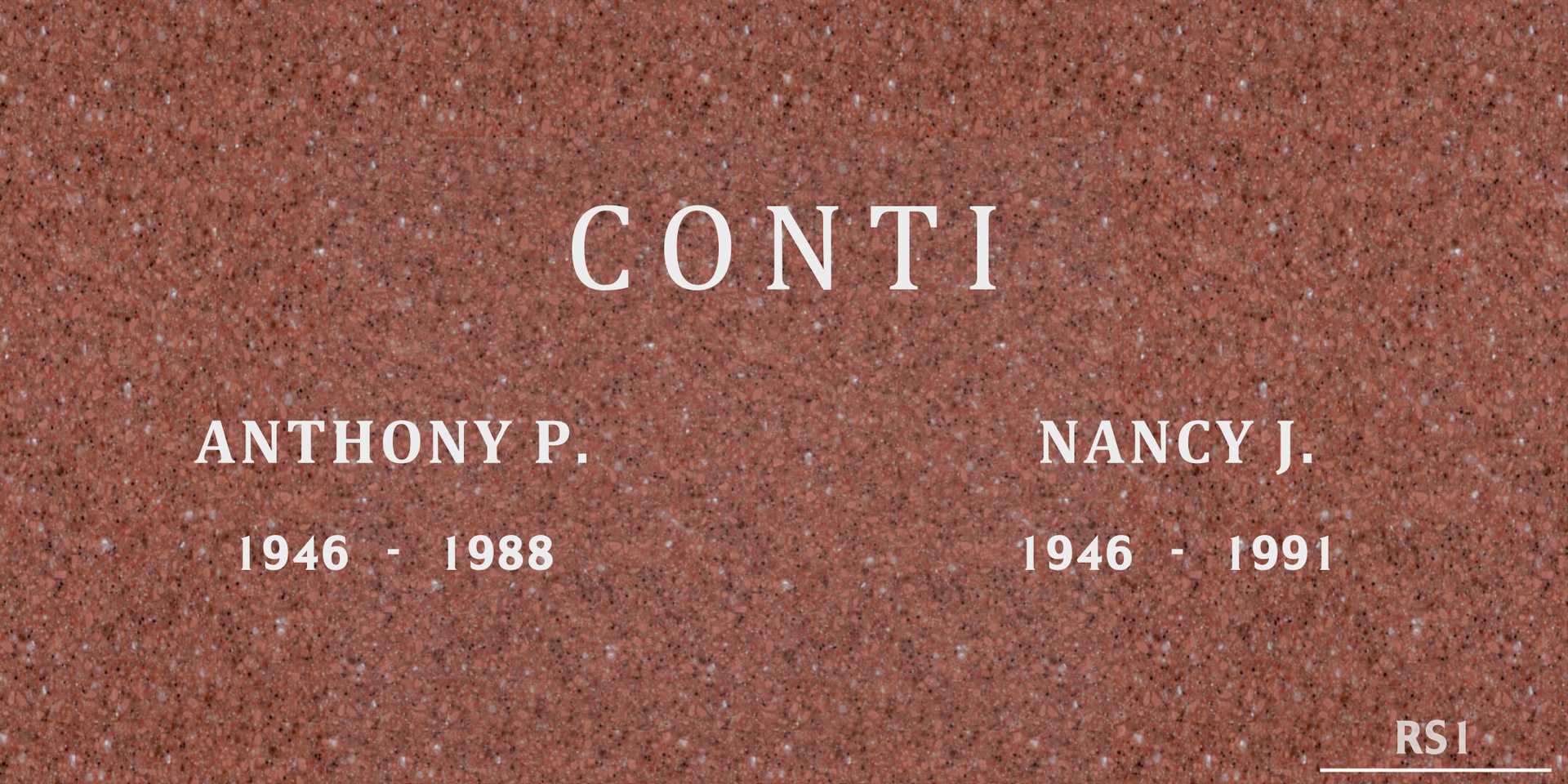 Anthony P. Conti's grave