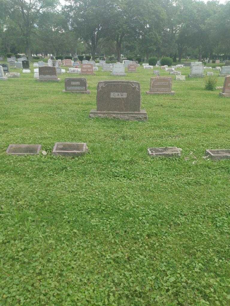 Arthur S. Law's grave. Photo 3