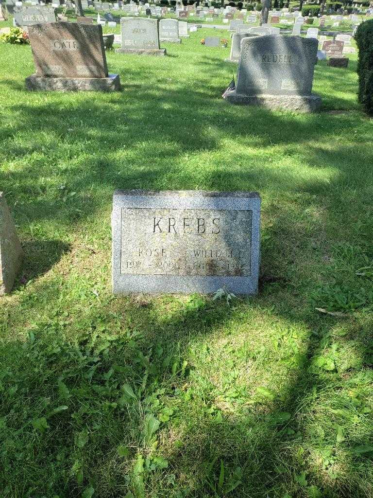 William E. Krebs's grave. Photo 1