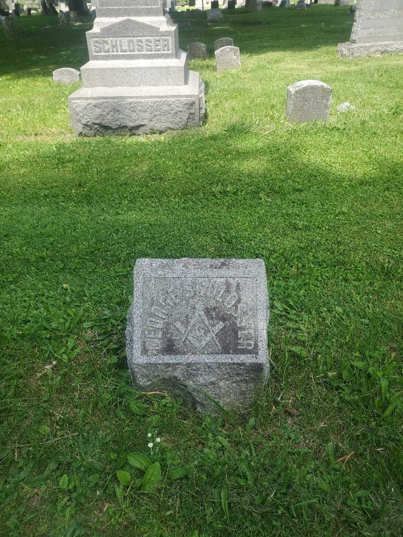 George Schlosser's grave. Photo 3