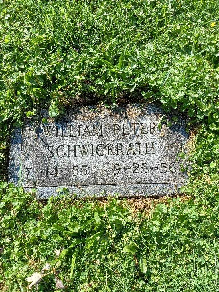 William Peter Schwickrath's grave. Photo 5