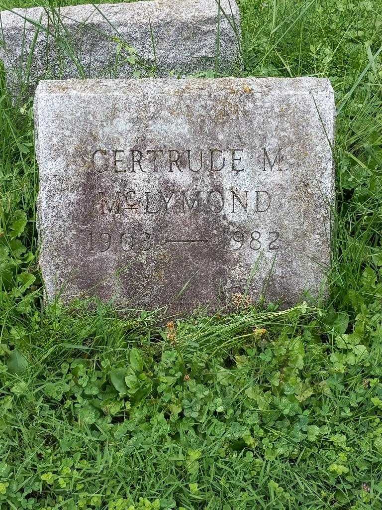 Gertrude S. Mclymond's grave. Photo 3