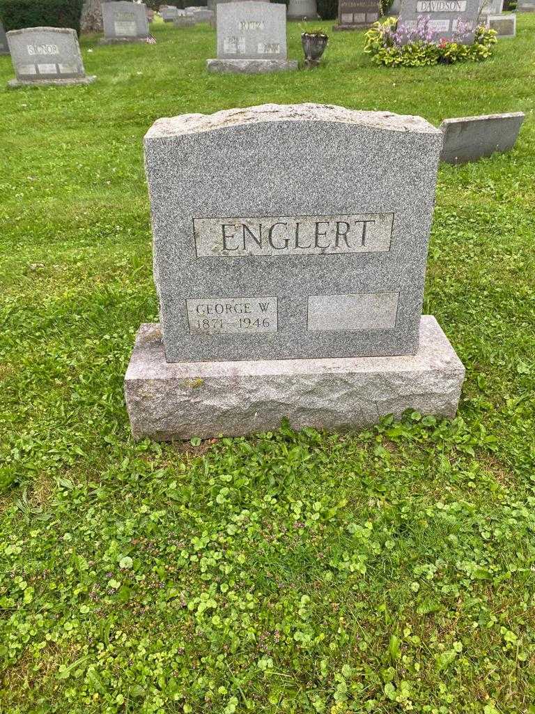 George W. Englert's grave. Photo 2