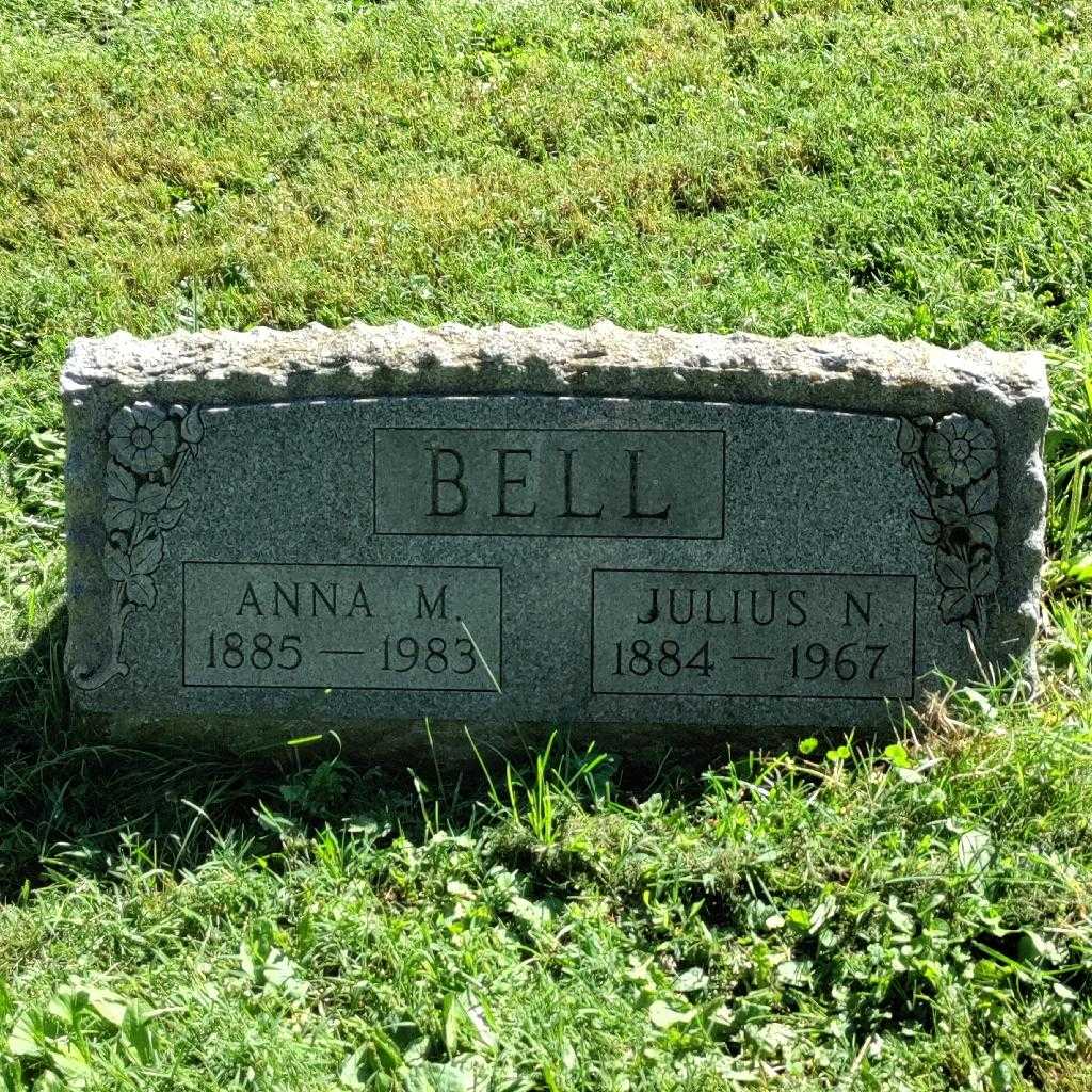 Anna M. Bell's grave. Photo 4