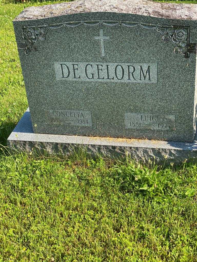 Concetta De Gelorm's grave. Photo 3