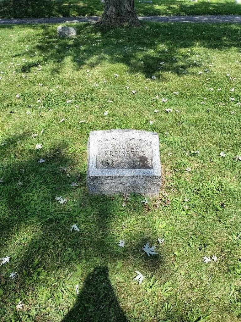 Walter Kriesberg's grave. Photo 1