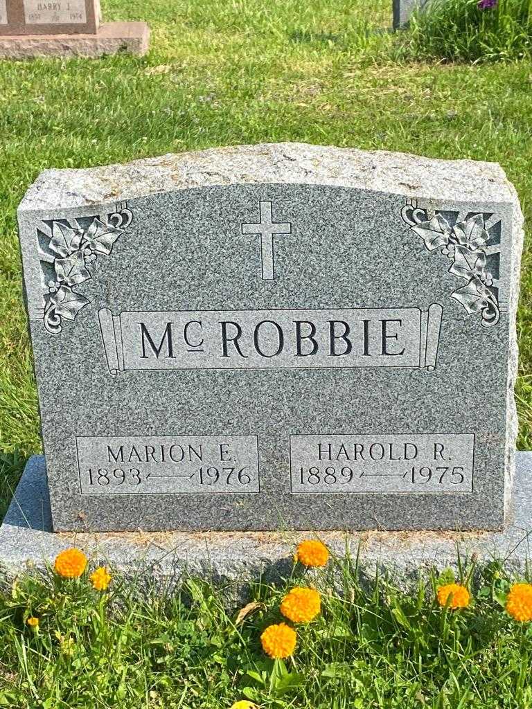 Harold R. McRobbie's grave. Photo 3
