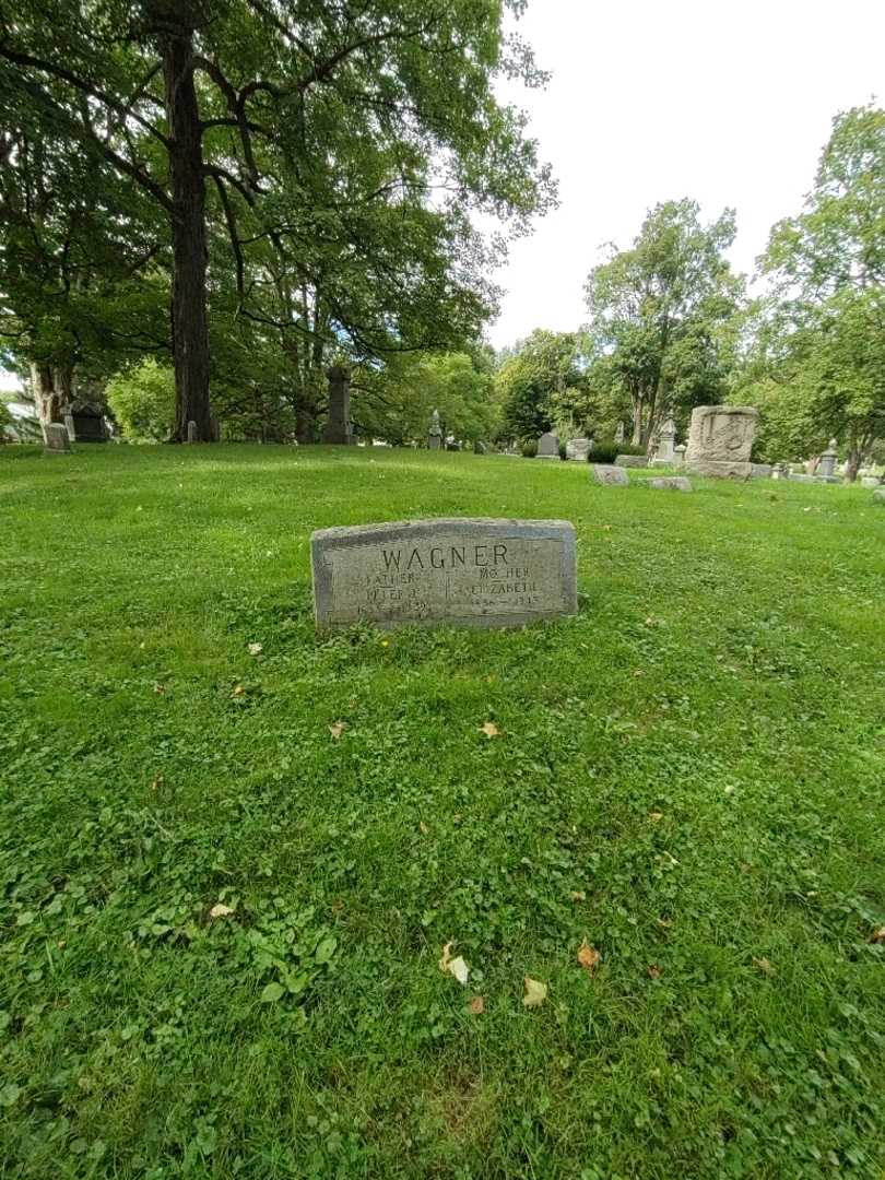 Peter J. Wagner's grave. Photo 2