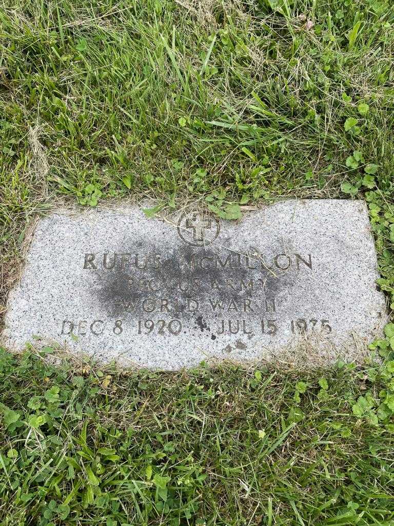 Rufus McMillon's grave. Photo 3