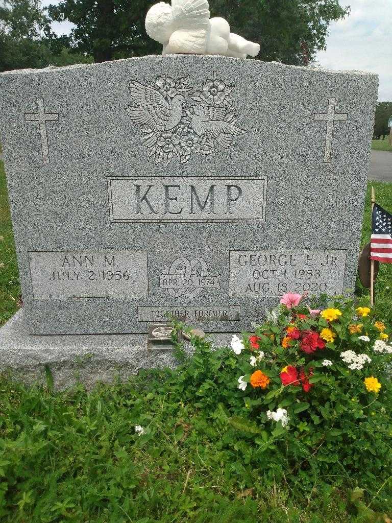 Ann M. Kemp's grave. Photo 2