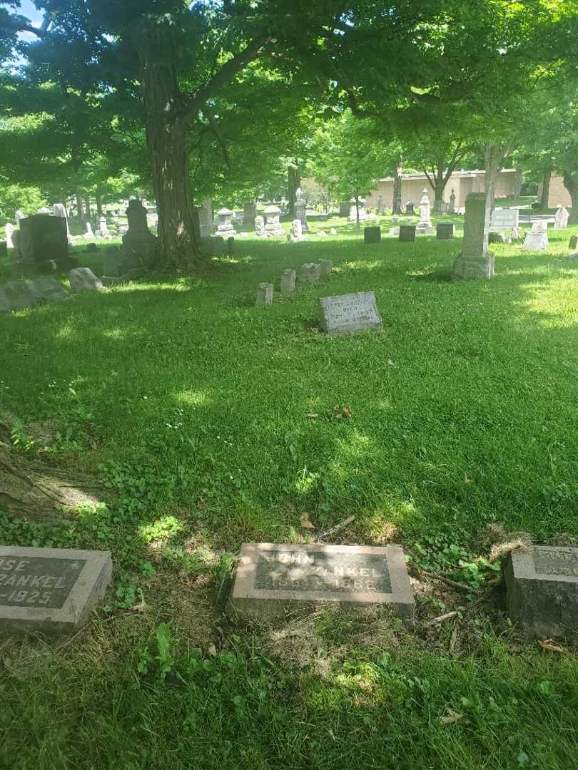 John Zankel's grave. Photo 2