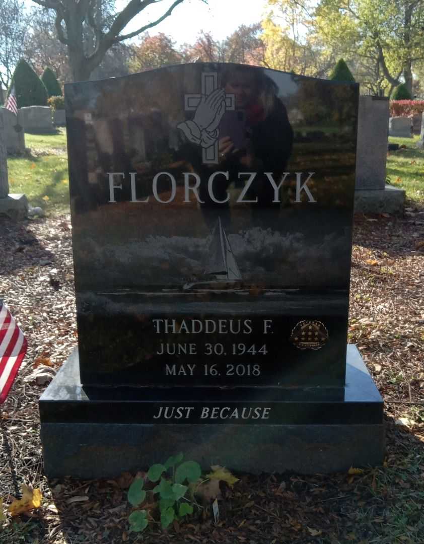 Thaddeus F. Florczyk's grave. Photo 1