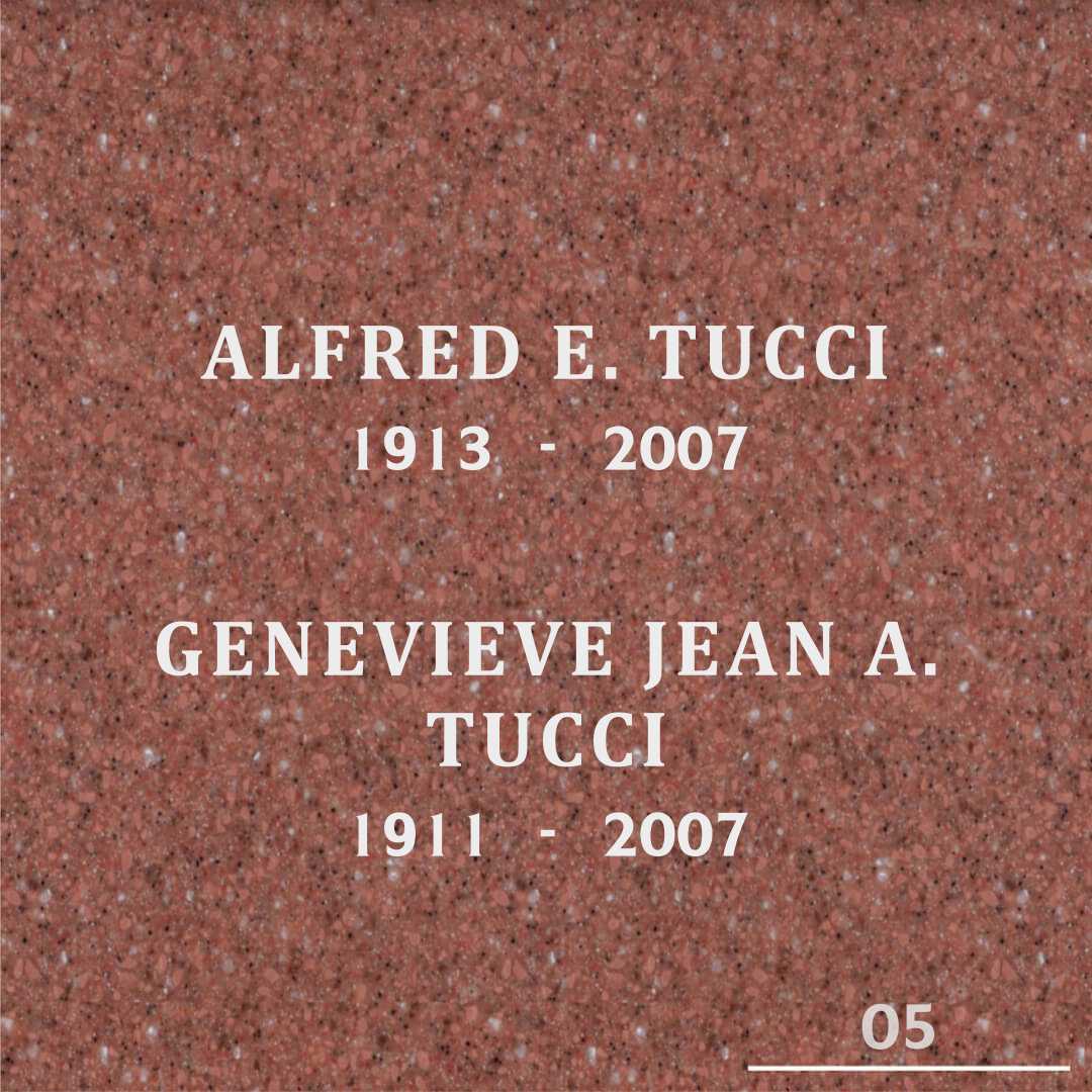 Alfred E. Tucci's grave