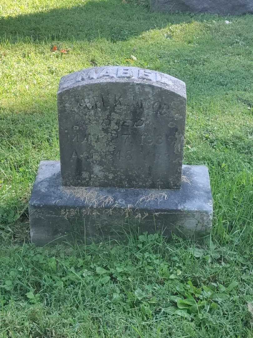 Mabel E. Kenyon Jacobs's grave. Photo 4