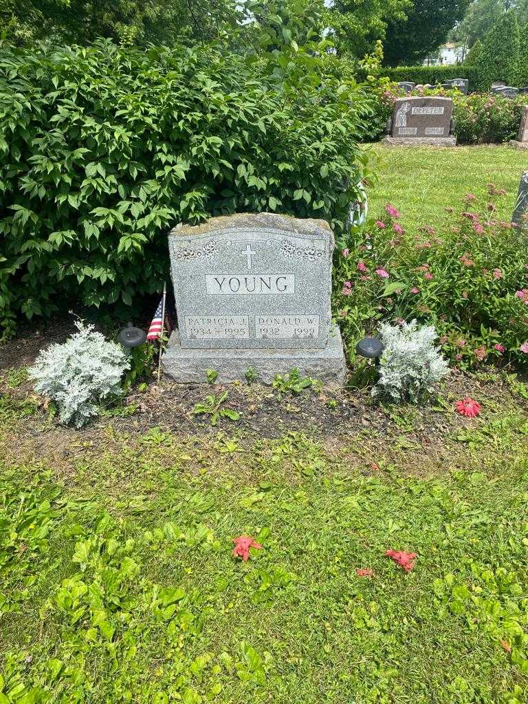 Donald W. Young's grave. Photo 2