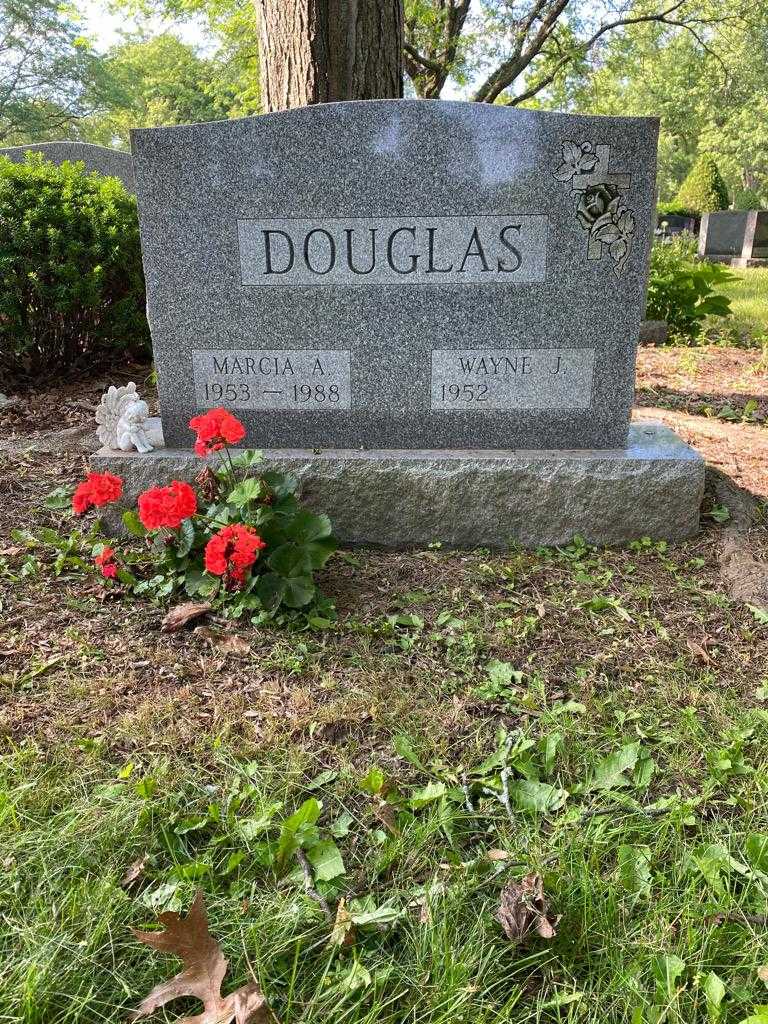 Marcia A. Douglas's grave. Photo 2