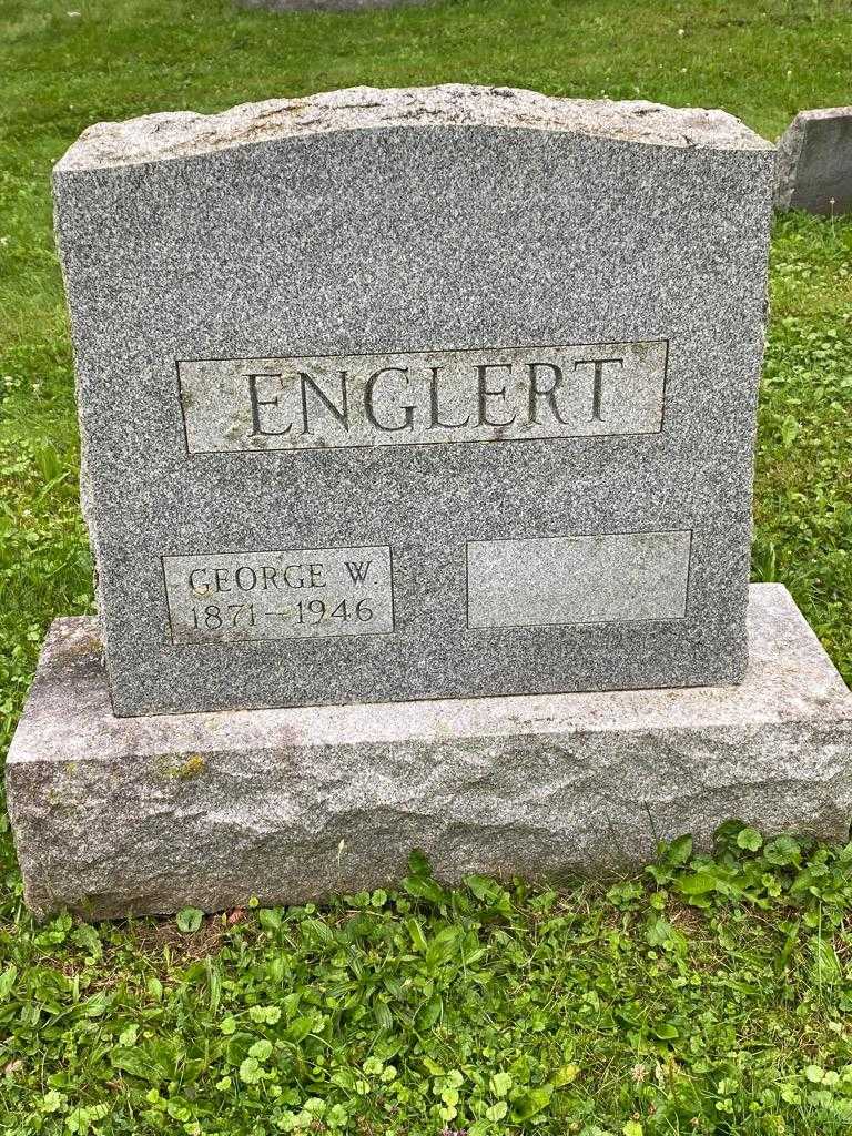 George W. Englert's grave. Photo 3