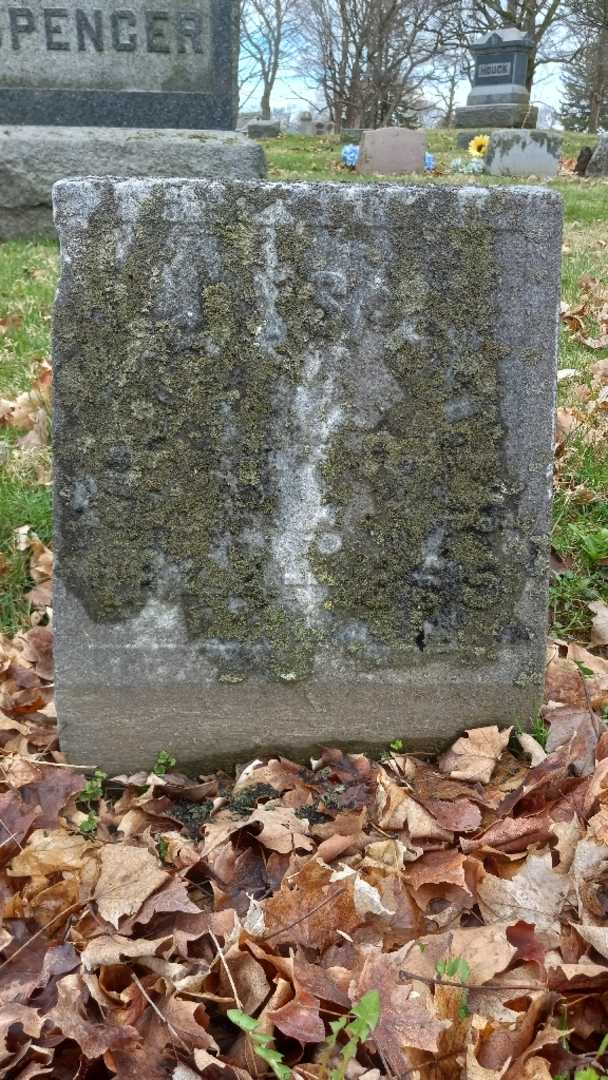 Miles Spencer's grave. Photo 3