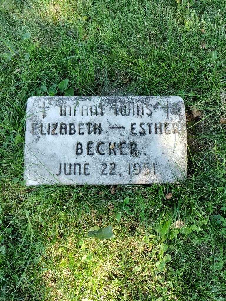Esther Becker's grave. Photo 3