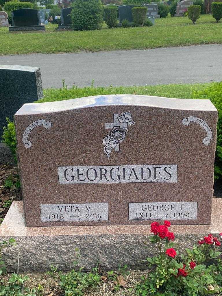 Veta V. Georgiades's grave. Photo 3