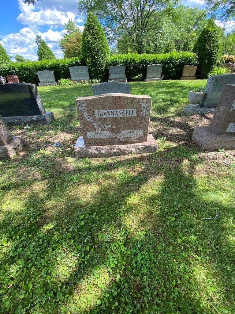 Aldo Giannangeli's grave. Photo 1