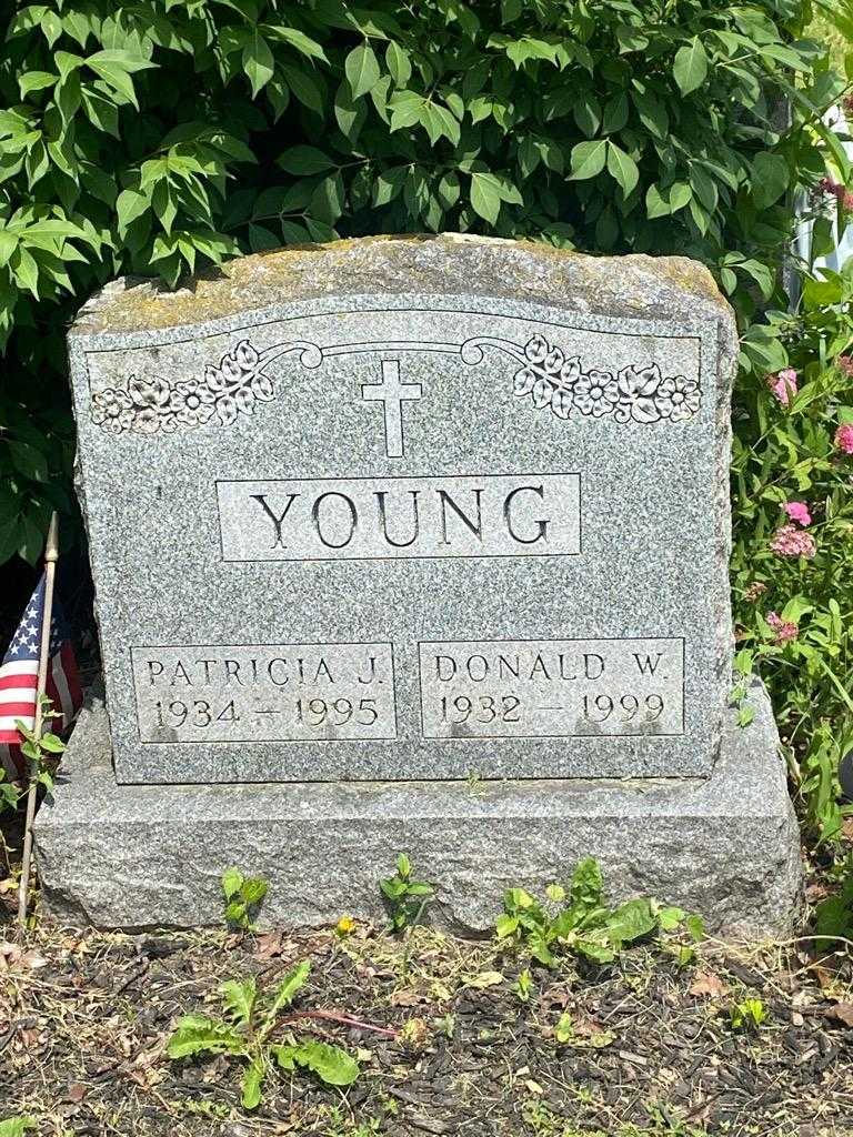 Patricia J. Young's grave. Photo 1