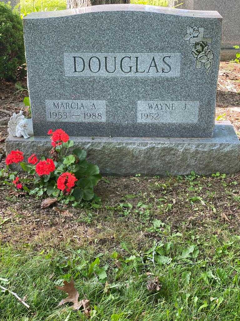 Marcia A. Douglas's grave. Photo 3