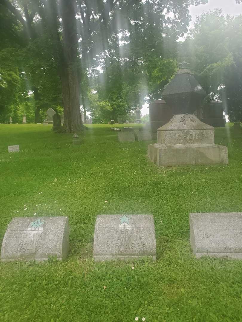 Catherine Franklin's grave. Photo 2