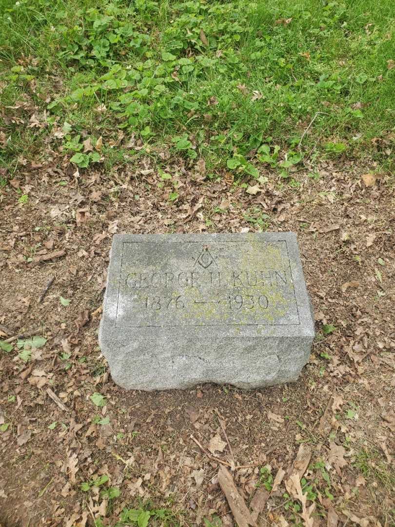 George H. Kuhn's grave. Photo 2