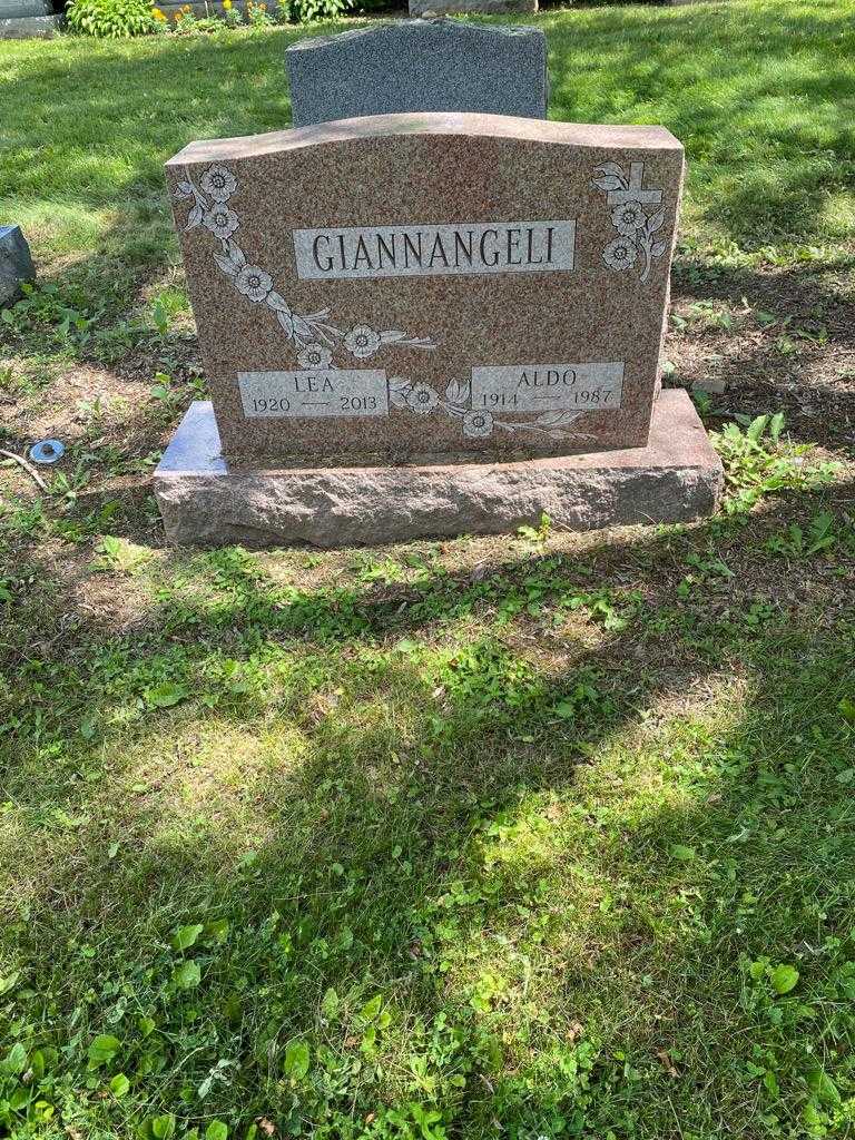 Lea Giannangeli's grave. Photo 2