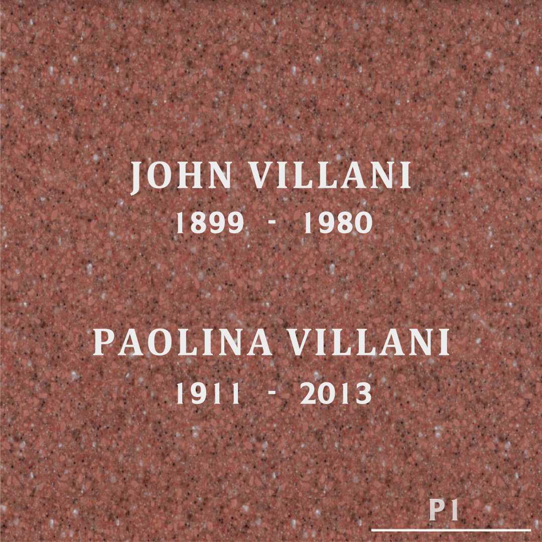 John Villani's grave