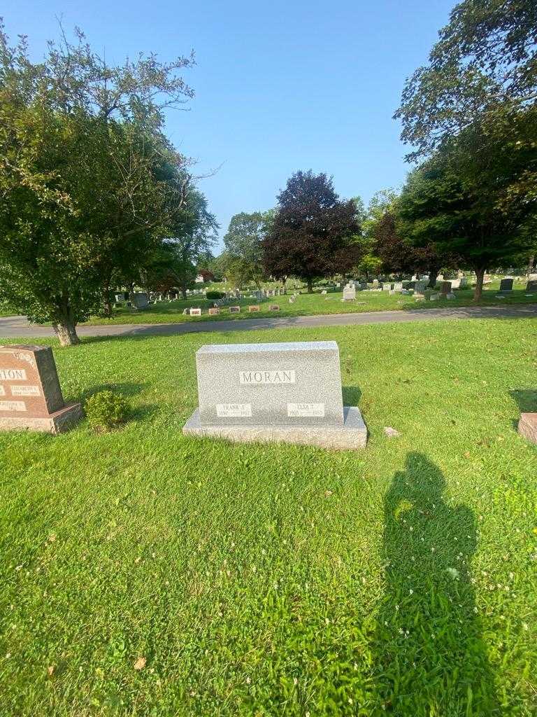 Frank J. Moran's grave. Photo 2