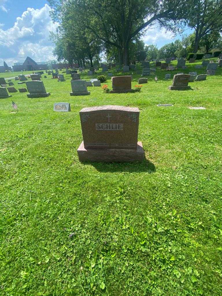 Martin Schlie's grave. Photo 1