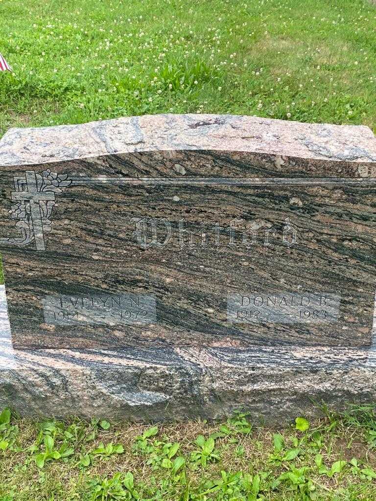 Evelyn N. Whitford's grave. Photo 2