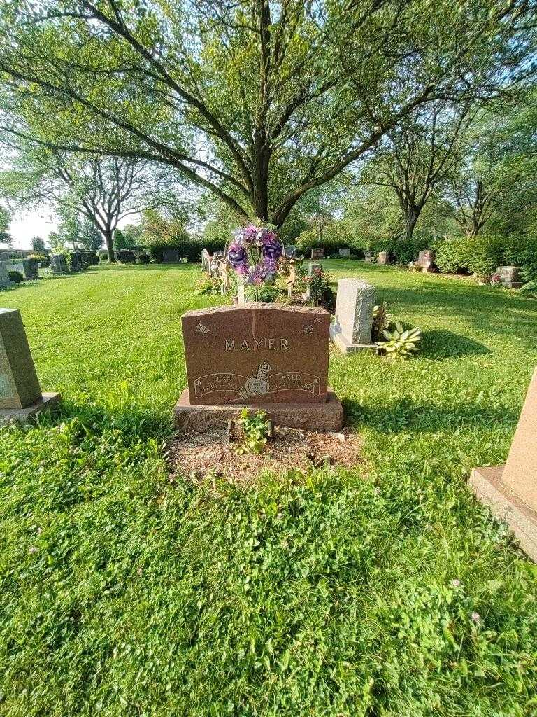 Jean Mayer's grave. Photo 1