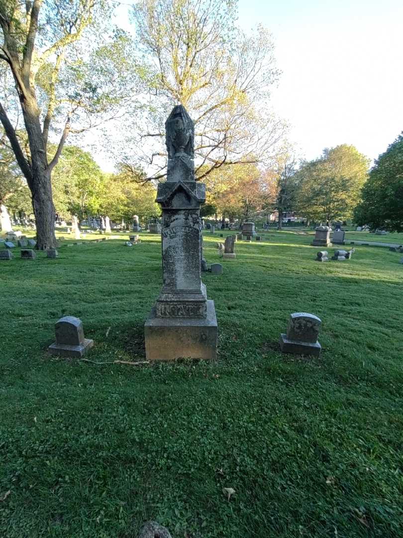Peter Kratz's grave. Photo 1