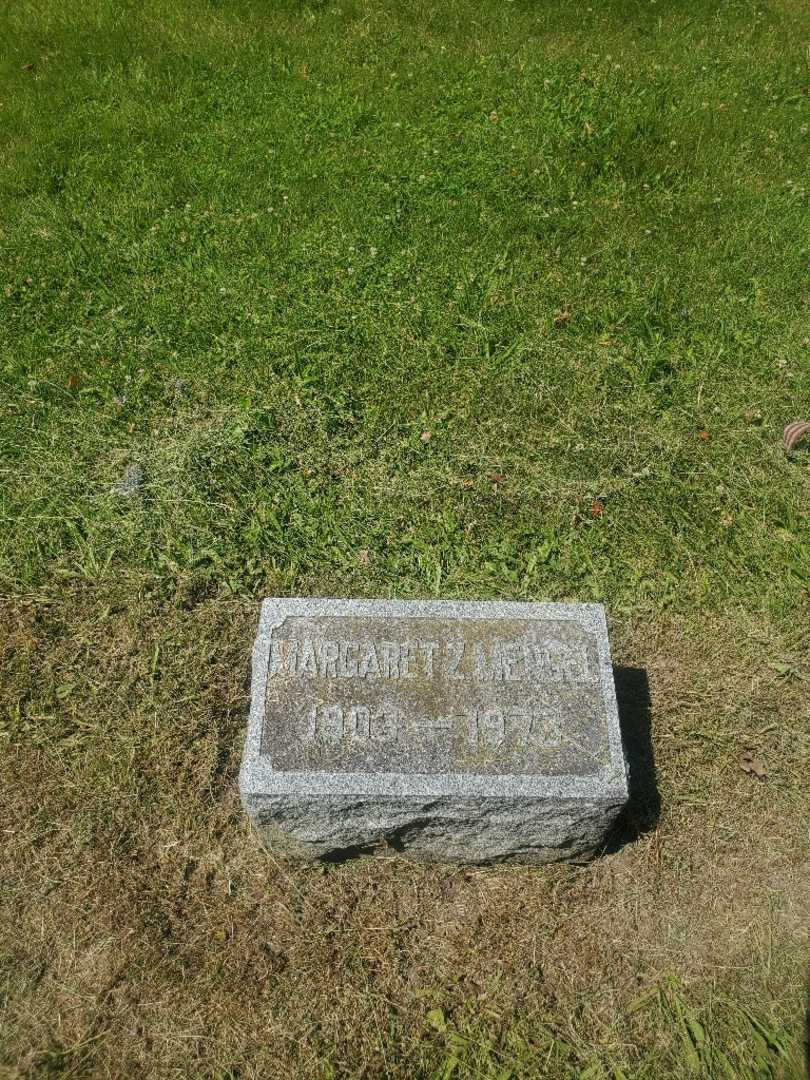 Margaret Z. Mengel Barella's grave. Photo 2