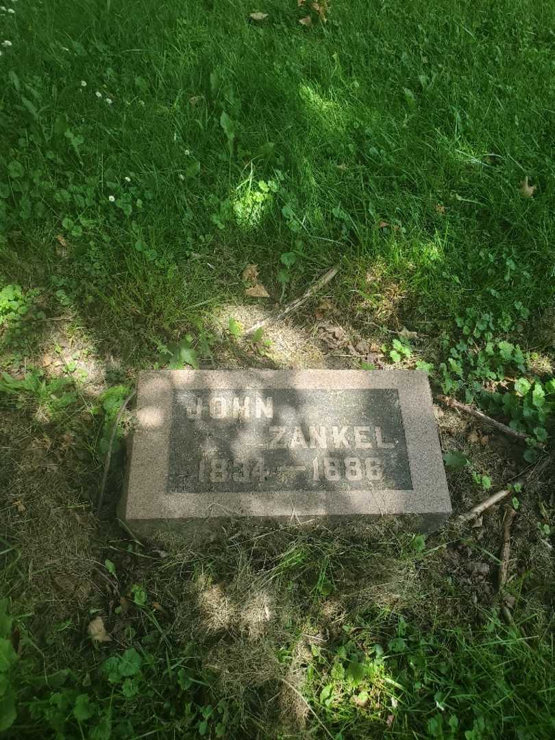 John Zankel's grave. Photo 3