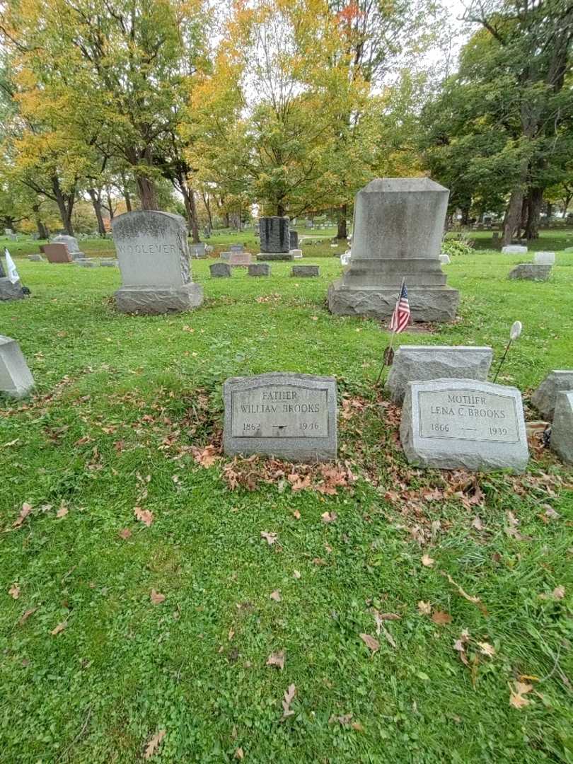 William Brooks's grave. Photo 1