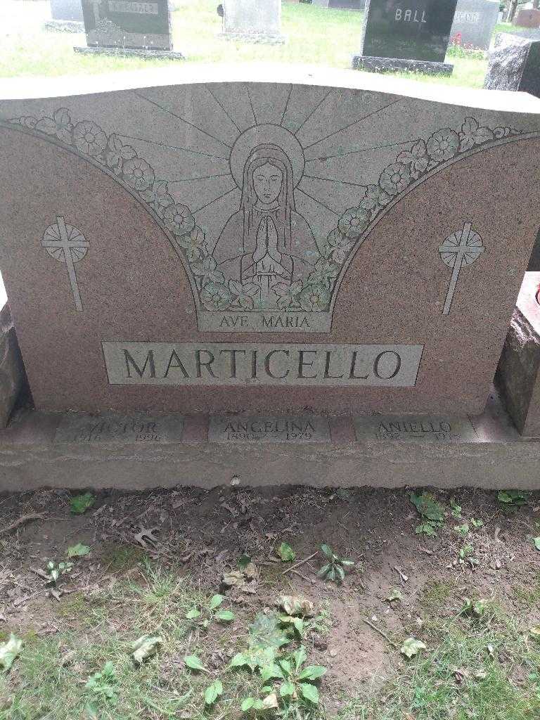 Angelina Marticello's grave. Photo 2