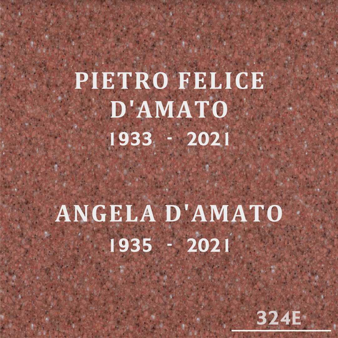 Angela D'Amato's grave