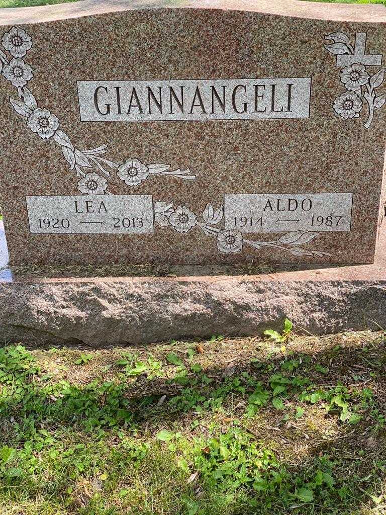 Aldo Giannangeli's grave. Photo 3