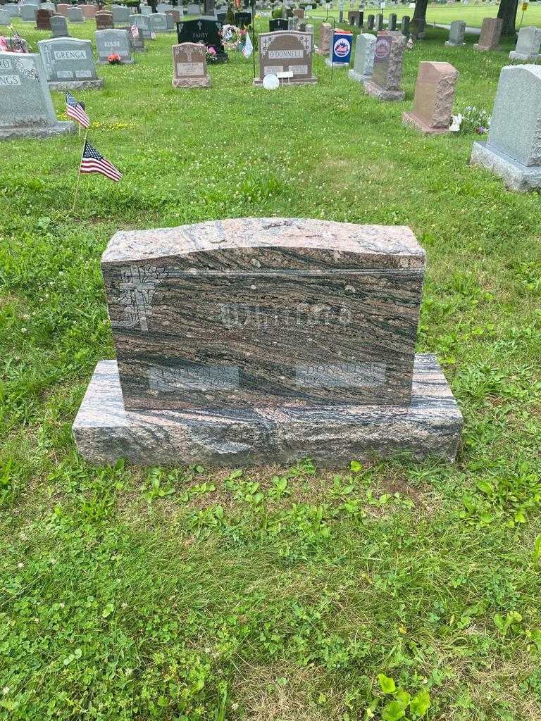 Evelyn N. Whitford's grave. Photo 3