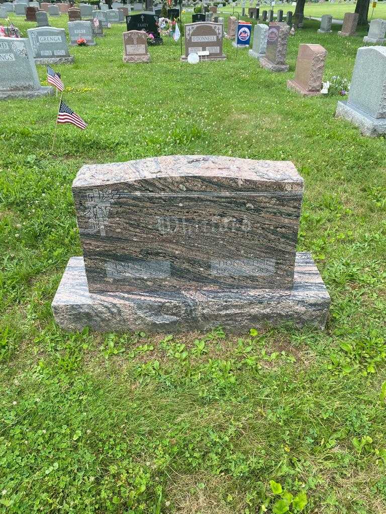 Evelyn N. Whitford's grave. Photo 3