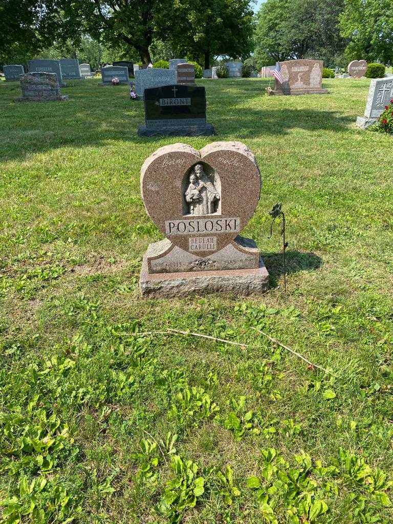 Beulah Carulli Posloski's grave. Photo 2