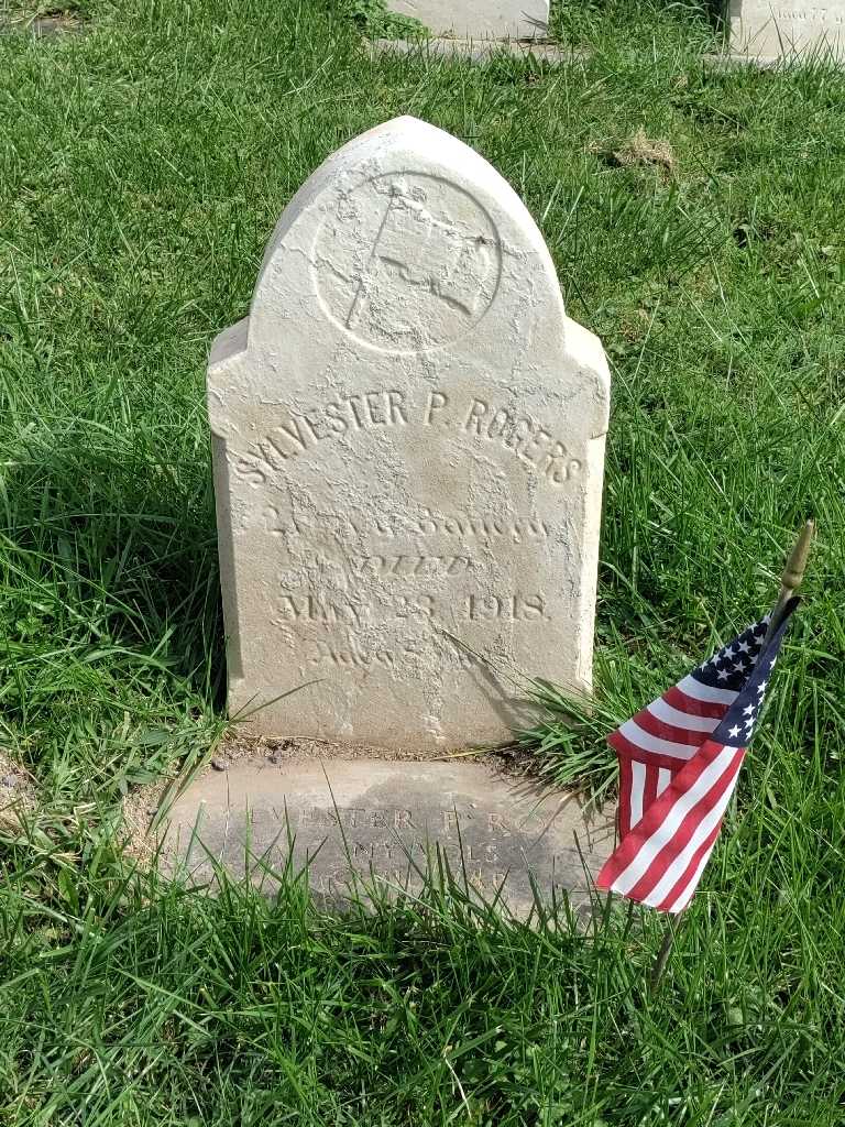 Sylvester P. Rogers's grave. Photo 2