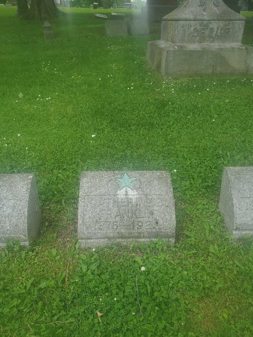 Catherine Franklin's grave. Photo 3