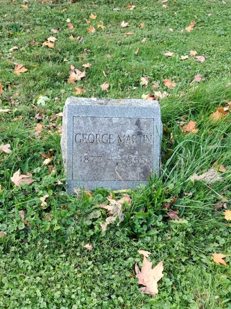 George W. Martin's grave. Photo 2