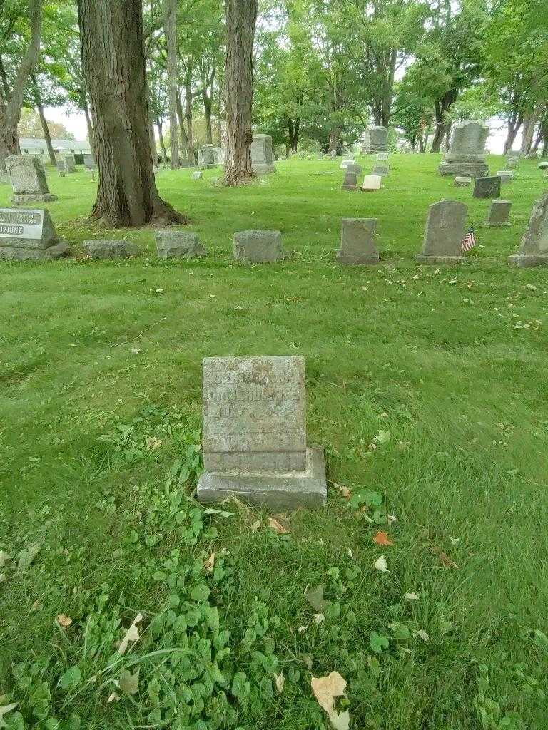 Christian Gamerdinger's grave. Photo 1